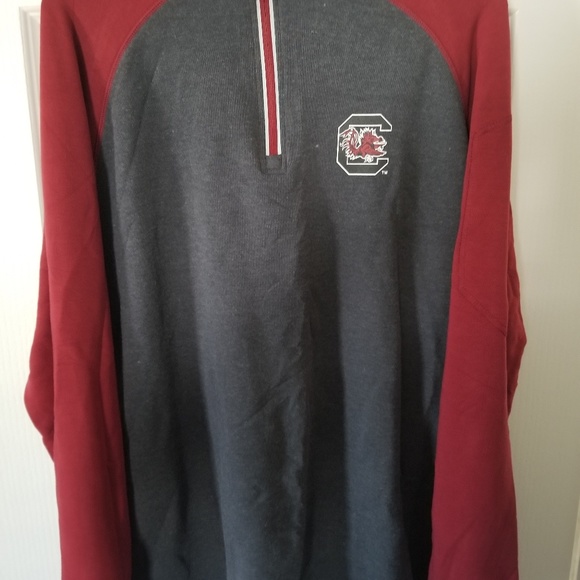 JAMERICA South Carolina Gamecocks 1/4Zip Large - Picture 2 of 4